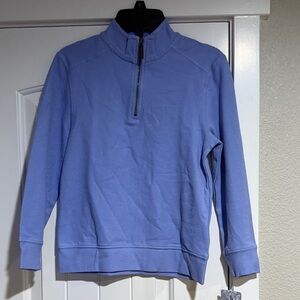 Tommy Bahama Boy’s Light Purple/blue Zip-Up Sweater